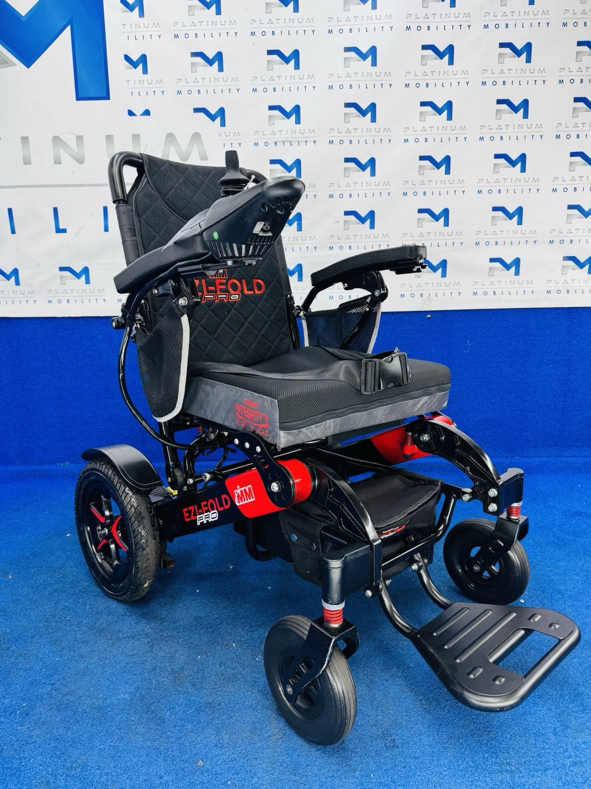 Monach Ezi-FOLD 4 MPH PRO FOLDING ELECTRIC WHEELCHAIR MOBILITY POWERCHAIR 1175