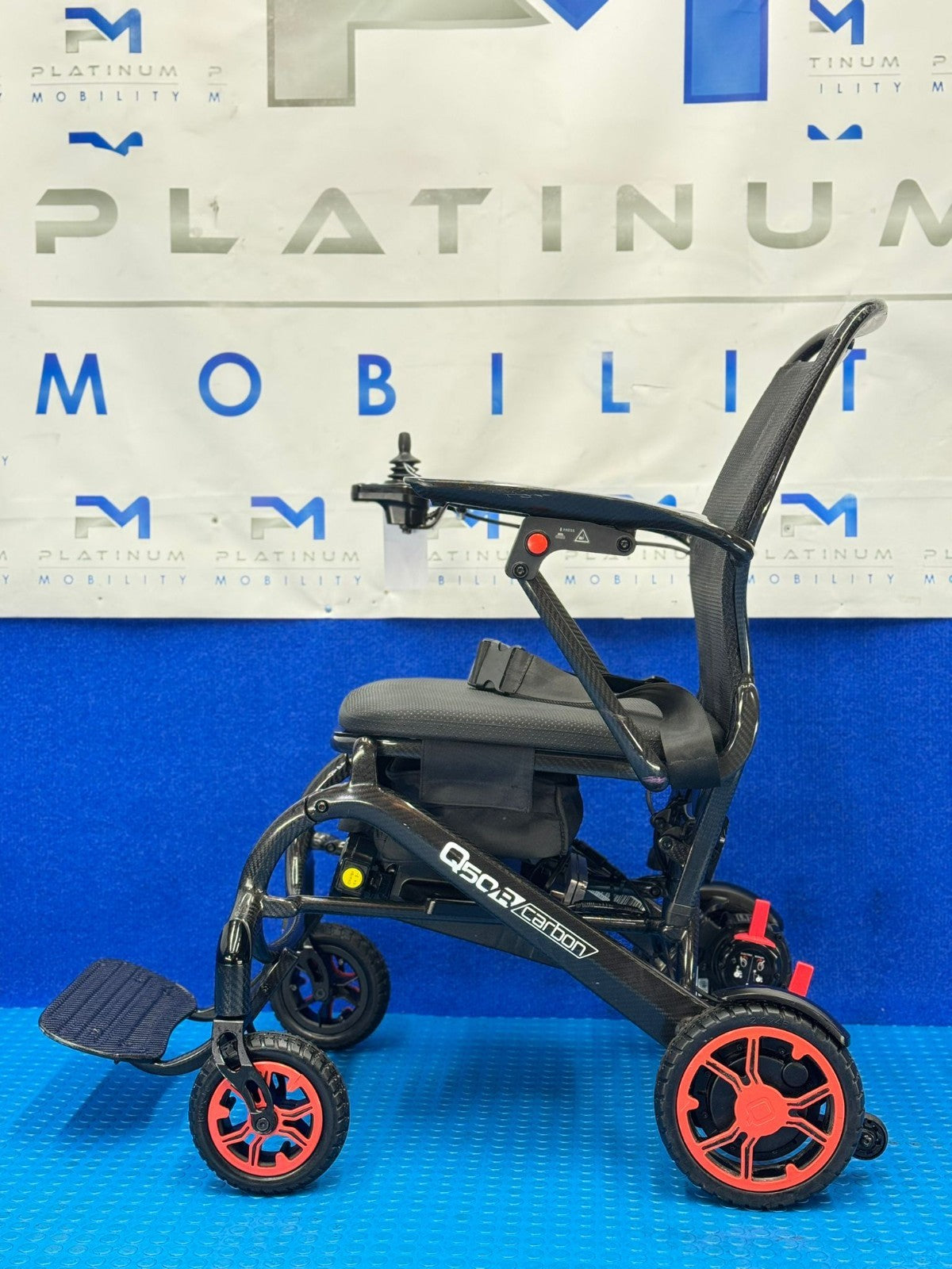 Sunrise Quickie Q50R Carbon Fibre Electric Wheelchair Powerchair 4MPH 1792