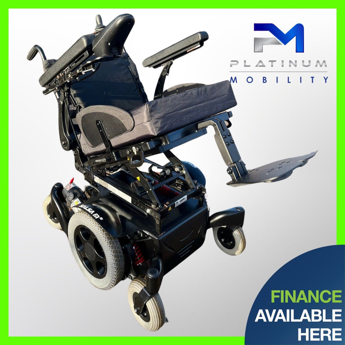 QUICKIE SALSA M2 ELECTRIC MOBILITY WHEELCHAIR POWERCHAIR SCOOTER CHAIR TILT