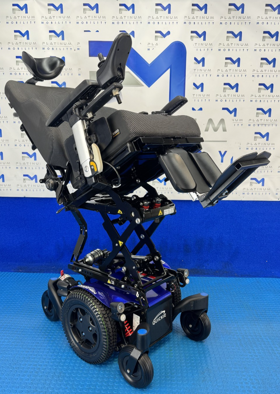 Sunrise Quickie Q300M Powerchair 6 mph Riser, Tilt Electric Wheelchair 2925
