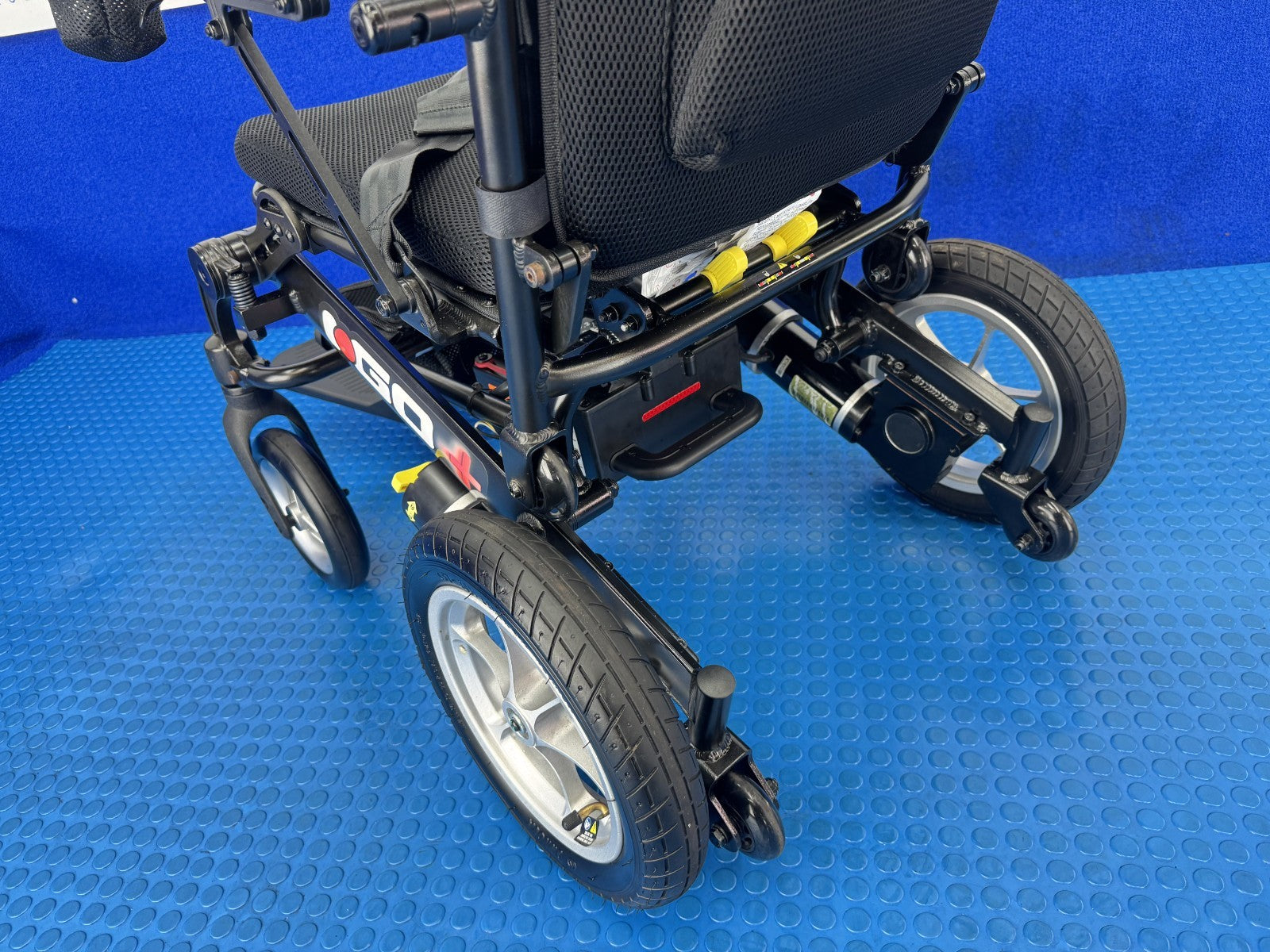 Pride iGo Plus Folding Powerchair 4Mph – Lightweight Electric Wheelchair 2293