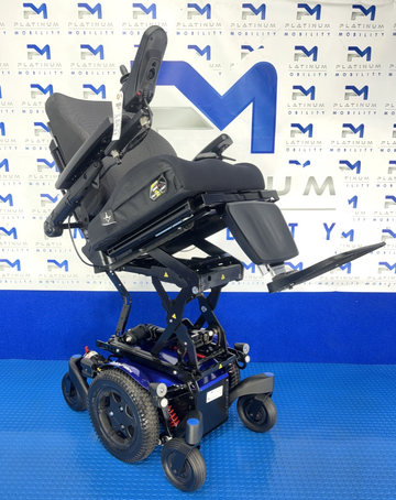 Sunrise Quickie Q300M 6 mph Riser, Tilt, Manual Recline Electric Wheelchair 2882