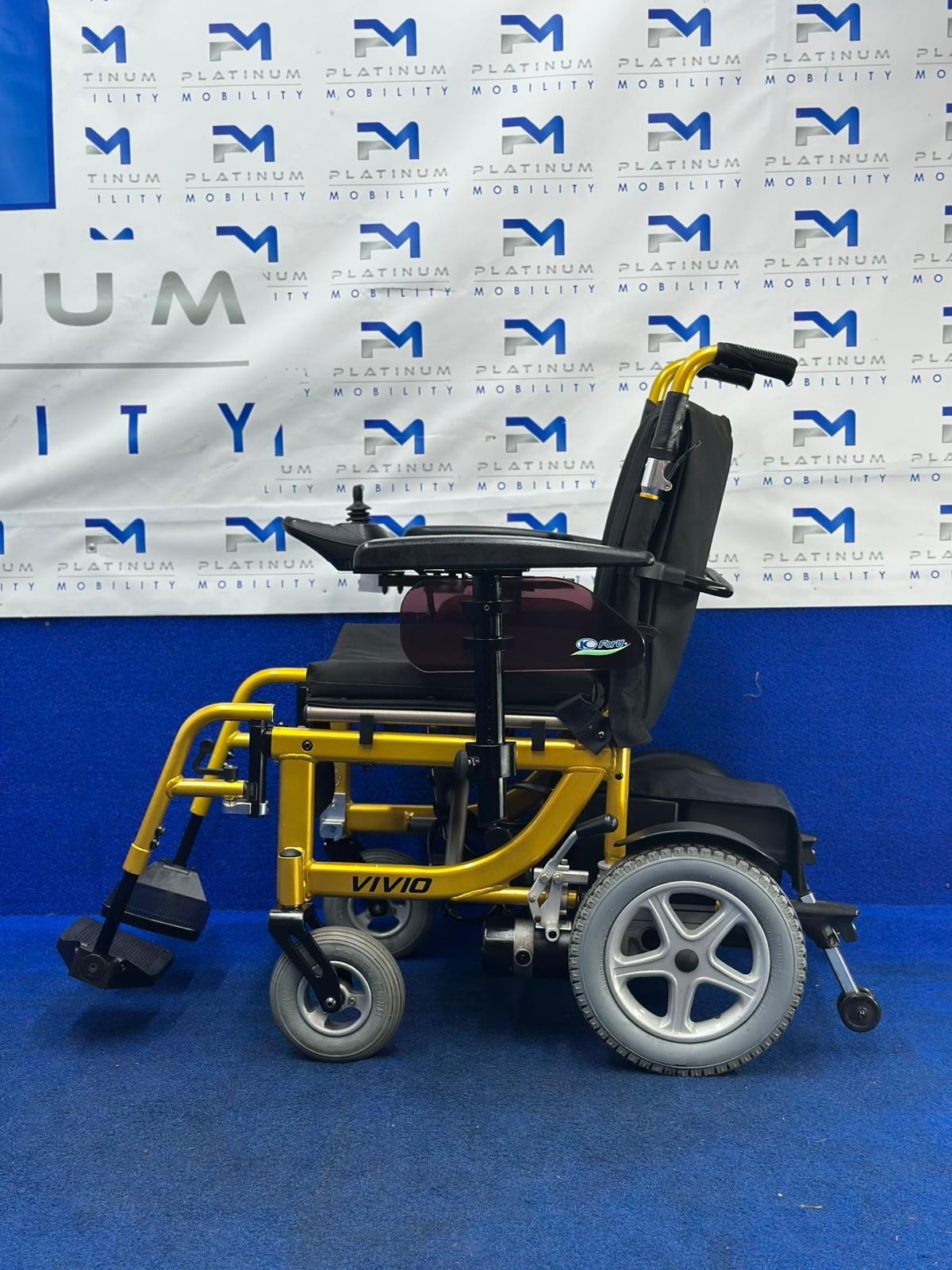 KYMCO VIVIO 4MPH RWD ELECTRIC TRANSPORTBALE FOLDABLE WHEELCHAIR POWERCHAIR 1298