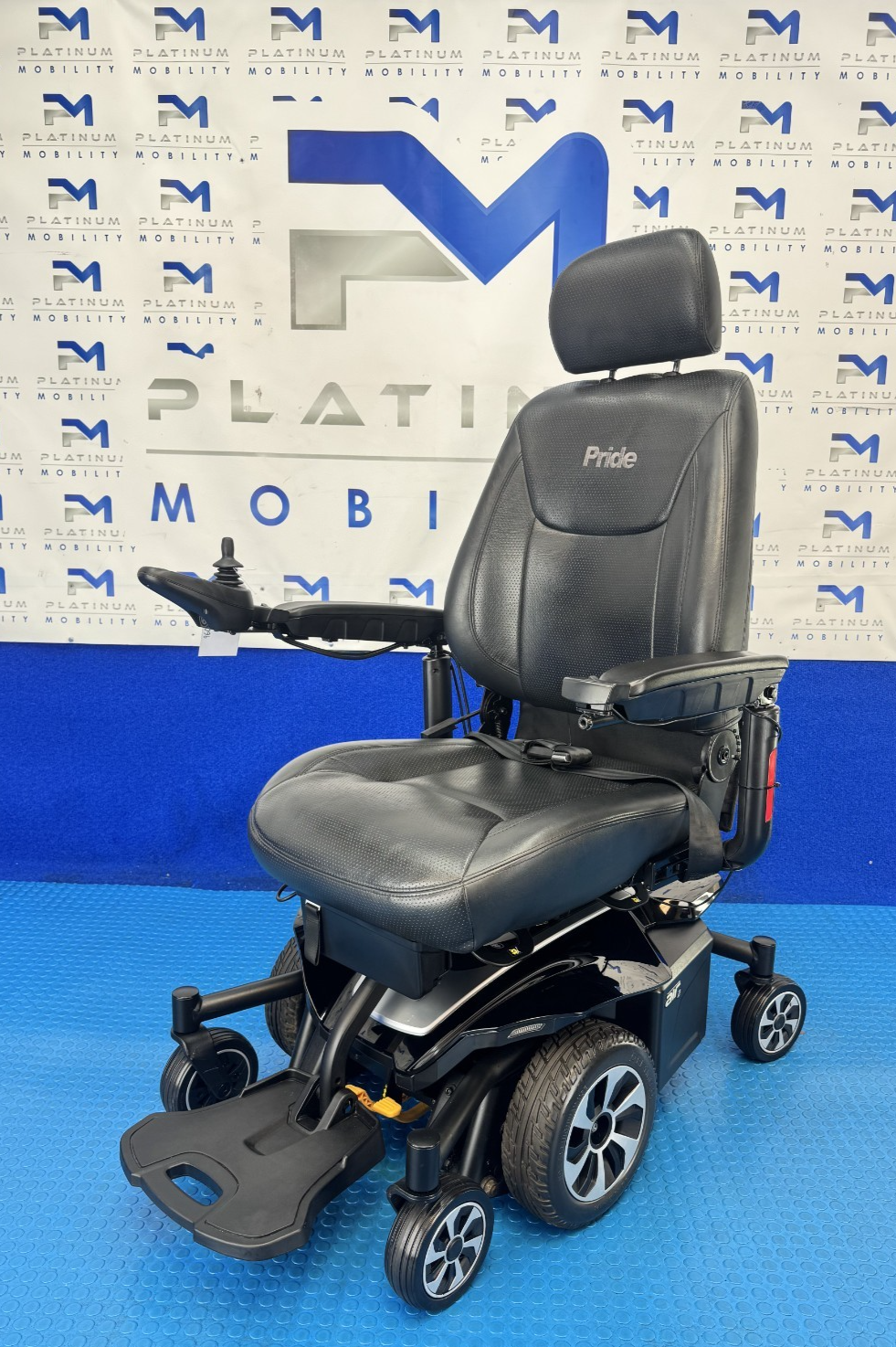 Pride Jazzy Air 2.0 Power Chair Electric Wheelchair with Electric Seat Lift 2808