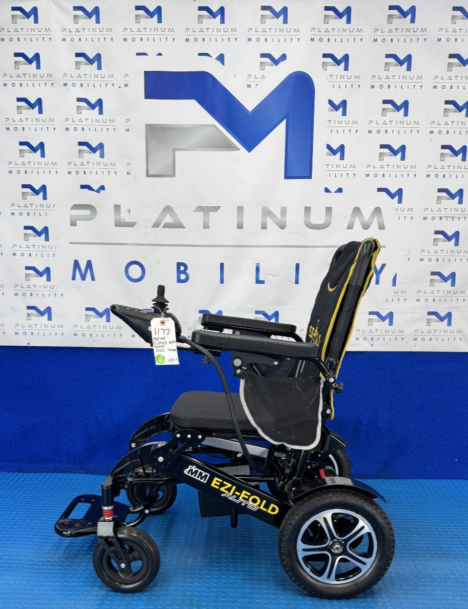 2024 Monarch MM Ezi Fold 4Mph Electric Wheelchair Powerchair - Auto Fold 1173