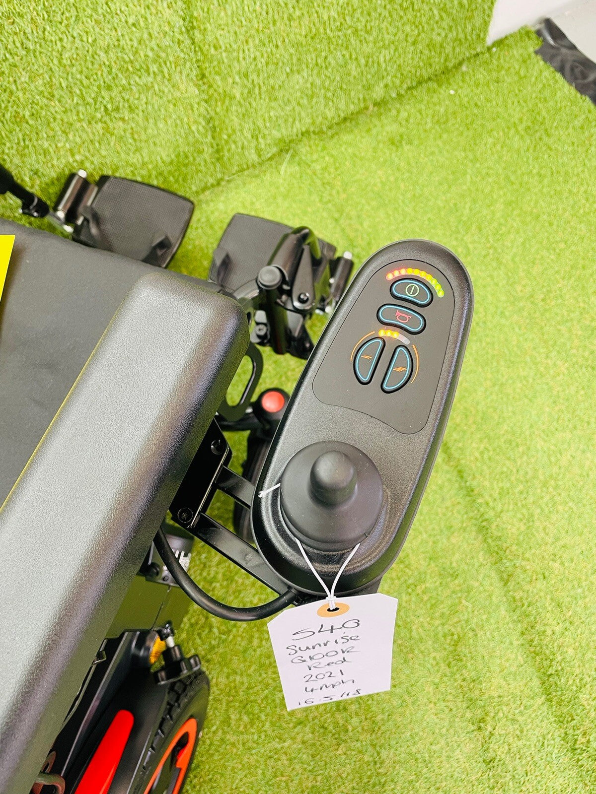 2021 Quickie Q100 R with Standard Seating Powerchair Electric Wheelchair