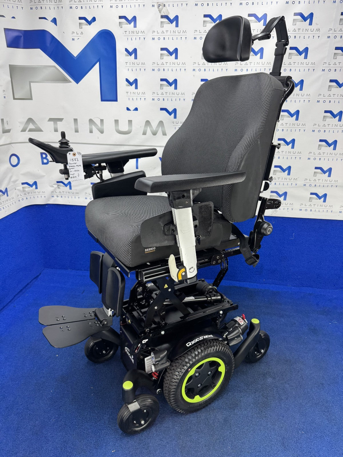 2024 Quickie Q300 Mini Powerchair 6mph Riser Electric Wheelchair by Sunrise 1583