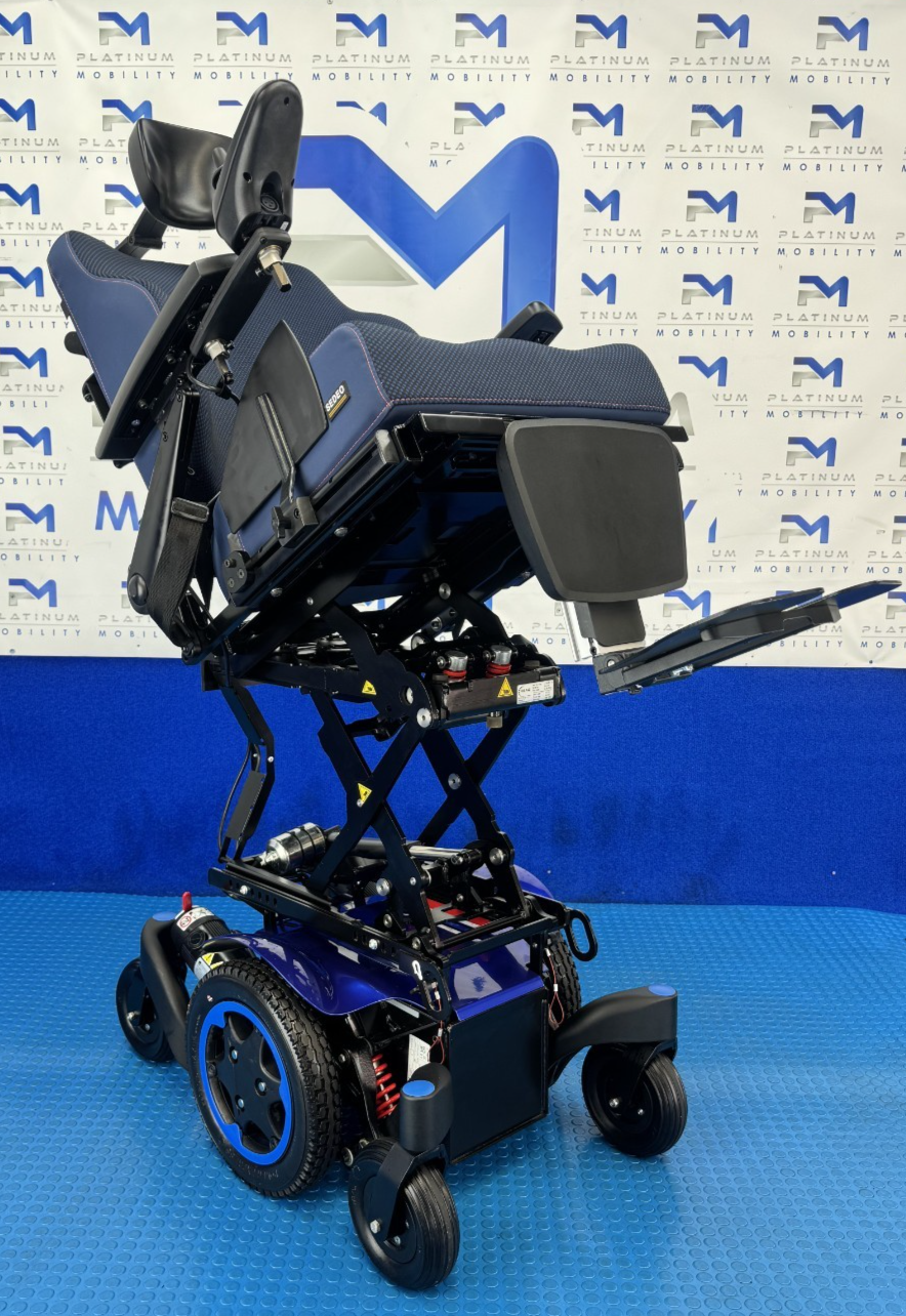 Sunrise Quickie Q300 Mini – 4mph Rise and Tilt Electric Wheelchair 2340