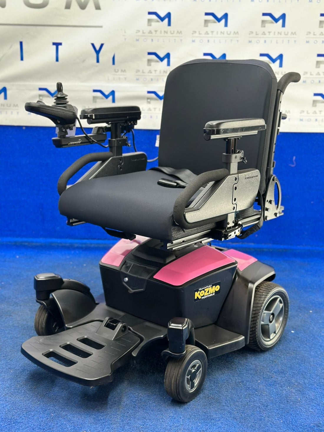 Quantum Kozmo Go Chair – 4mph Portable Electric Wheelchair Powerchair 1210