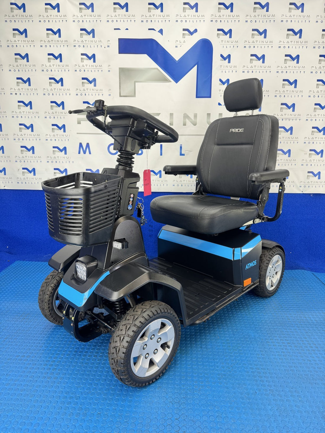 Pride Atmos 8MPH All Terrain Mobility Scooter New Batteries Air Tyres 2429