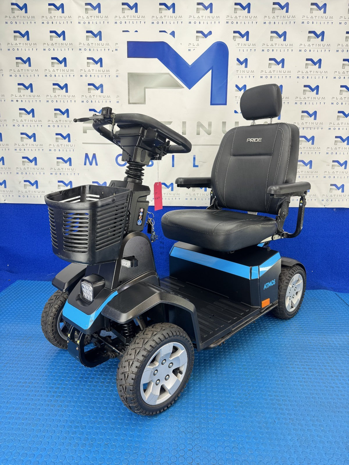 Pride Atmos 8MPH All Terrain Mobility Scooter New Batteries Air Tyres 2429