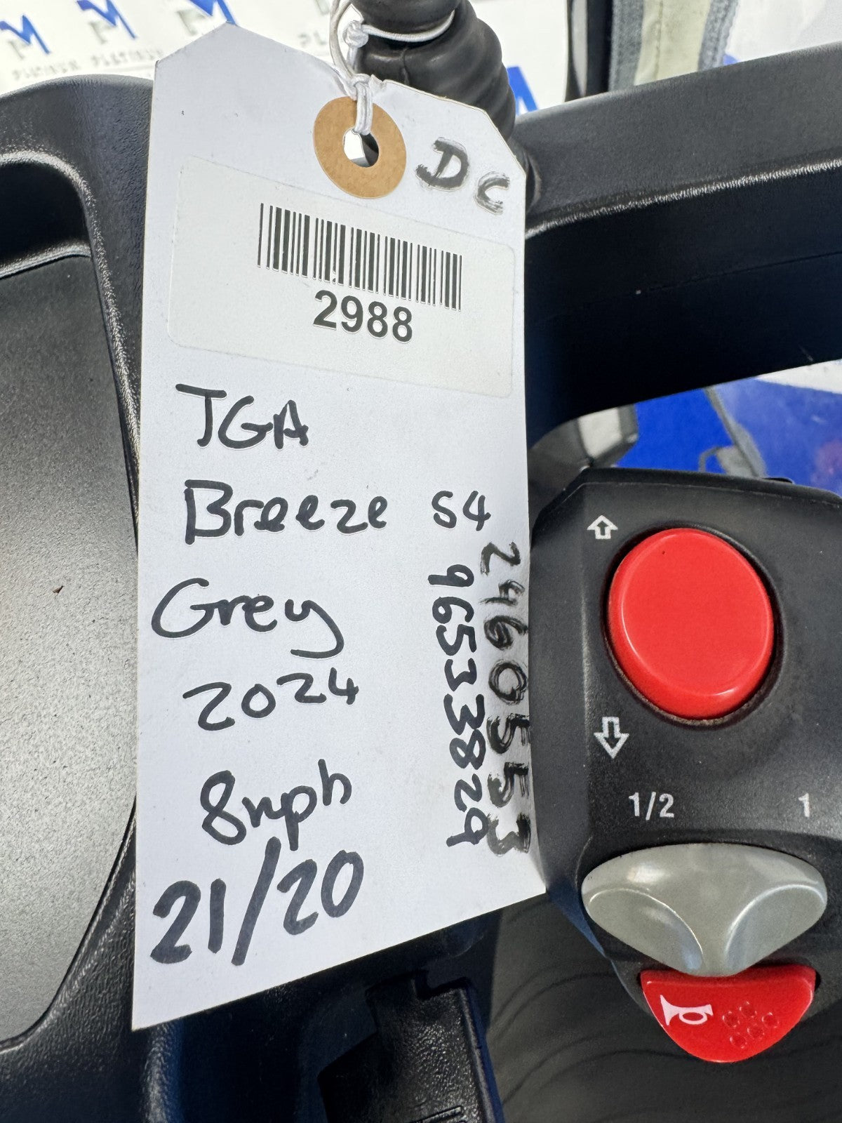 TGA Breeze S4 Canopy 8mph Road LARGE All Terrain Mobility Scooter Buggy 2988