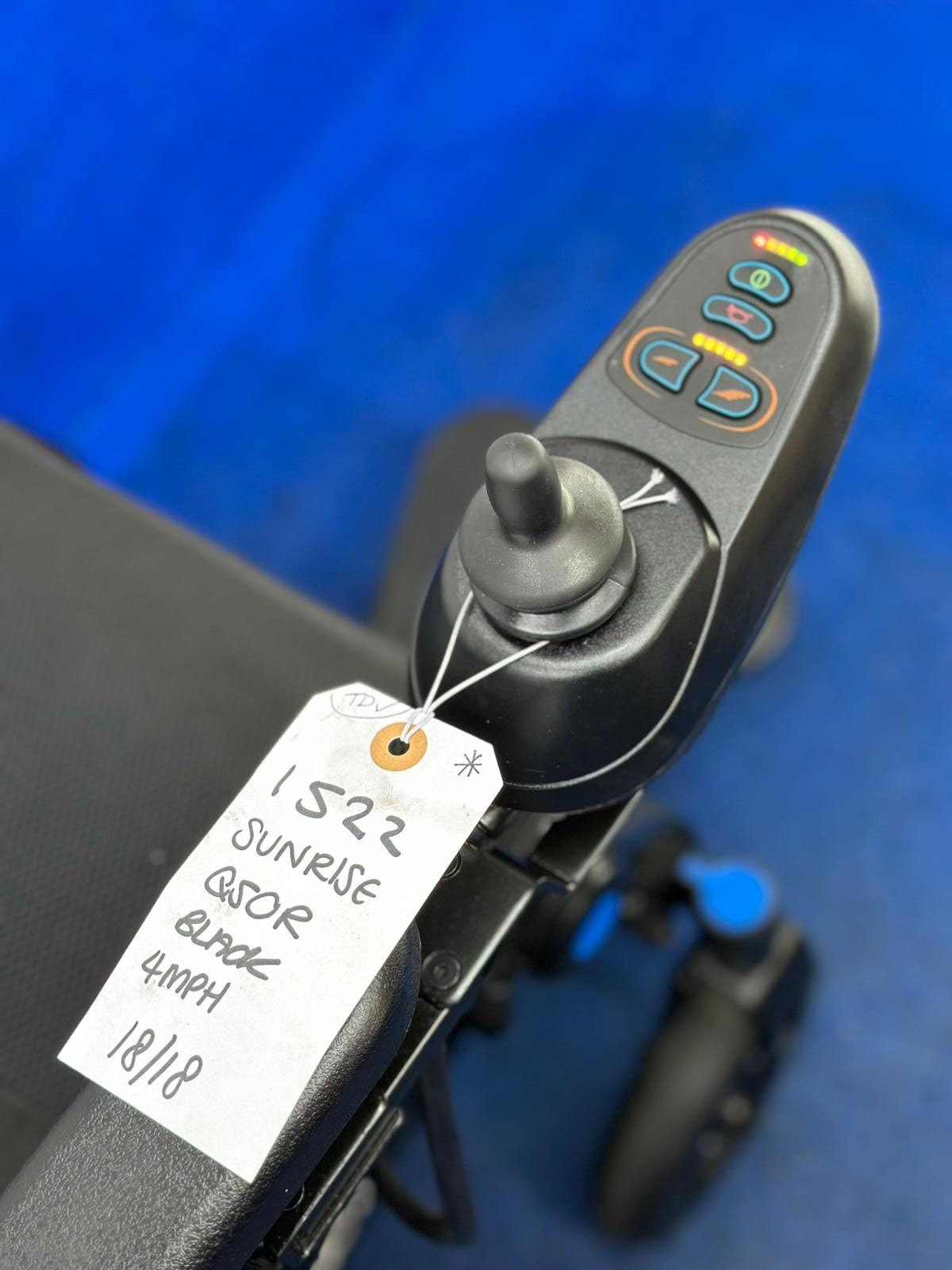 Sunrise Quickie Q50 R Folding Powerchair – 4mph Electric Wheelchair (1522)