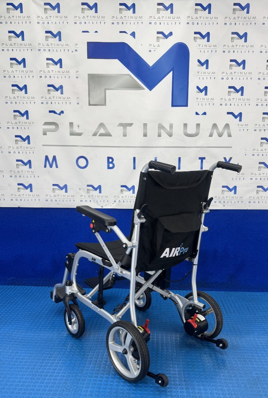 MONARCH AIR PRO LIGHTWEIGHT FOLDING POWERCHAIR 12.5KG TRAVEL 2449