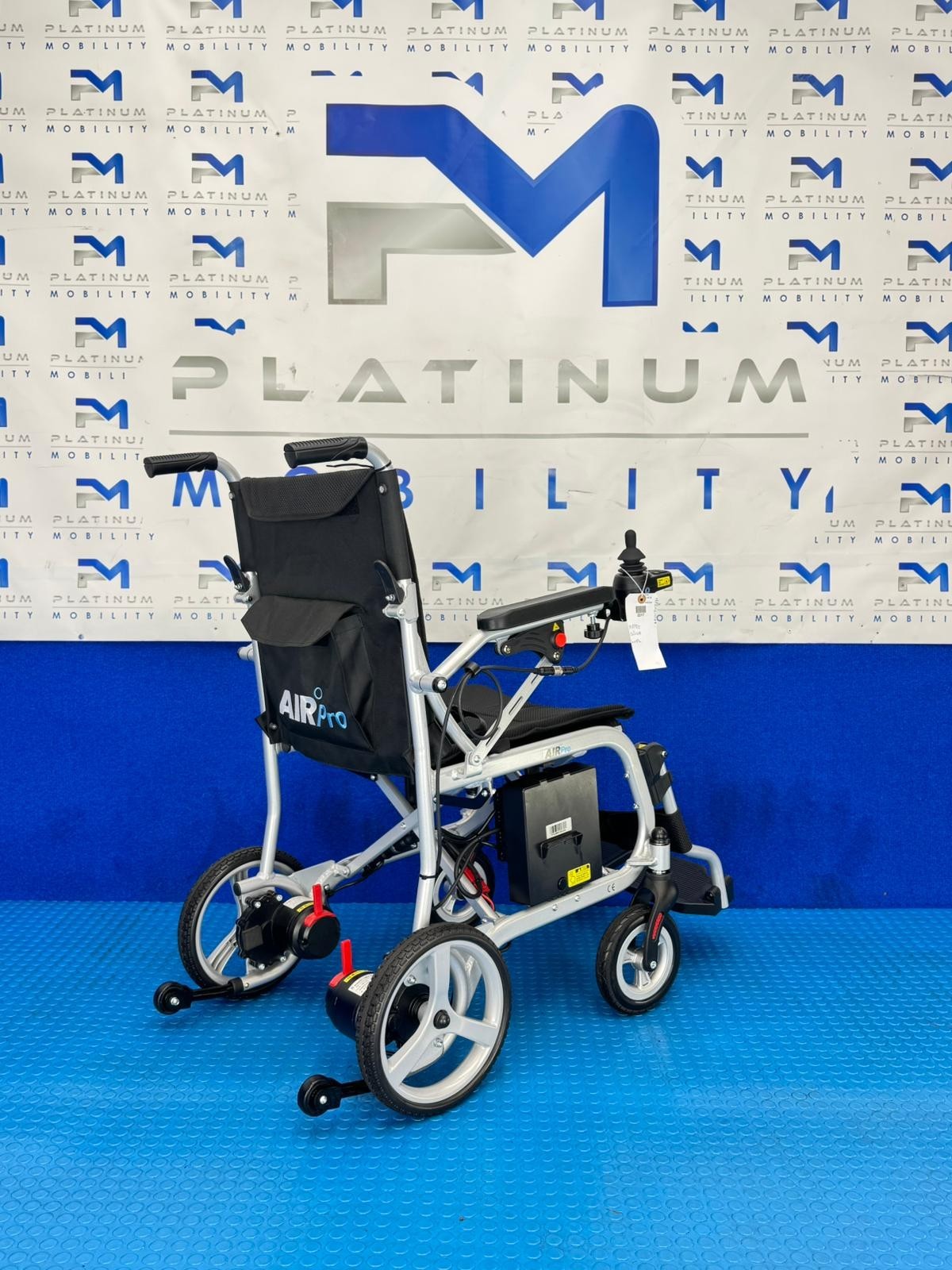 MONARCH AIR PRO LIGHTWEIGHT FOLDING POWERCHAIR 12.5KG TRAVEL REF 2217