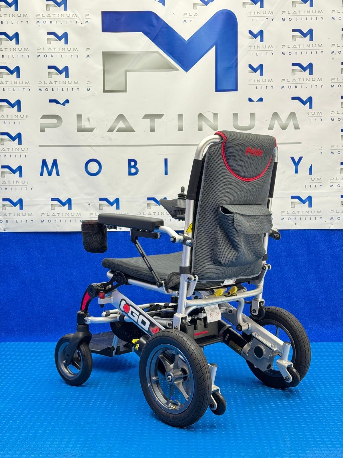 Pride iGo Plus Folding Powerchair 4Mph – Lightweight Electric Wheelchair 1809