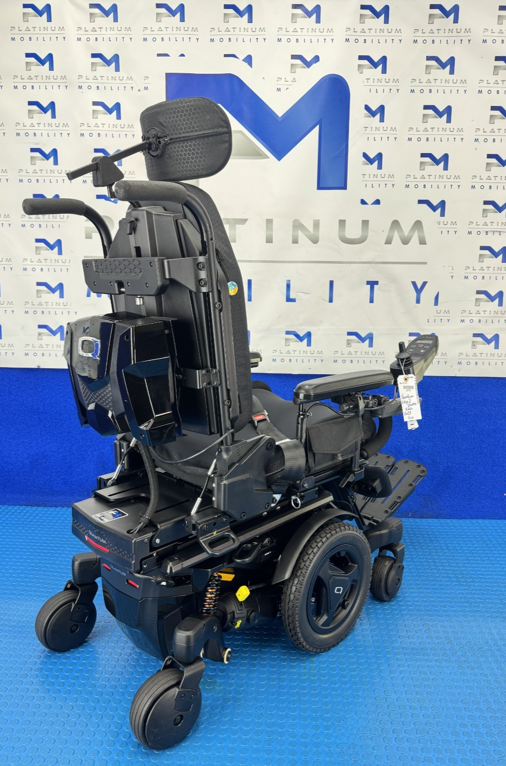 PRIDE QUANTUM EDGE 3 STRETTO 6MPH ELECTRIC POWER WHEELCHAIR POWERCHAIR 2771