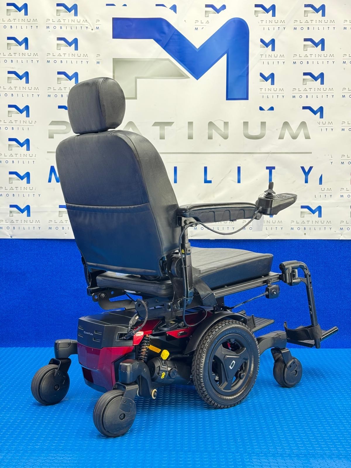 PRIDE QUANTUM EDGE 3 STRETTO 6 MPH ELECTRIC POWER WHEELCHAIR MOBILITY 1712