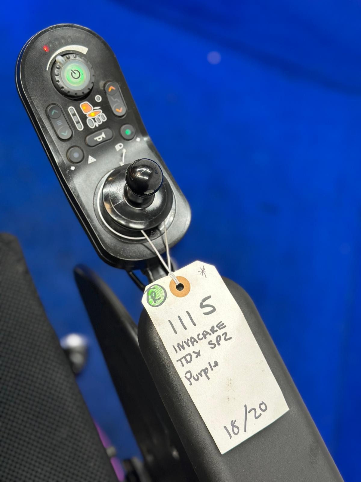 INVACARE TDX SP2 4 MPH MWD RISER ELECTRIC WHEELCHAIR POWERCHAIR MOBILITY 1115