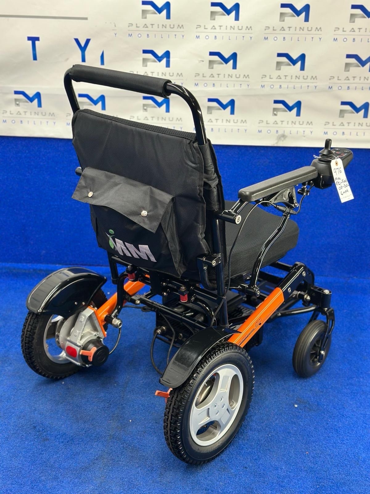 2024 Monarch MM Ezi-Fold 4 MPH Folding Lightweight Lithium Portable Powerchair