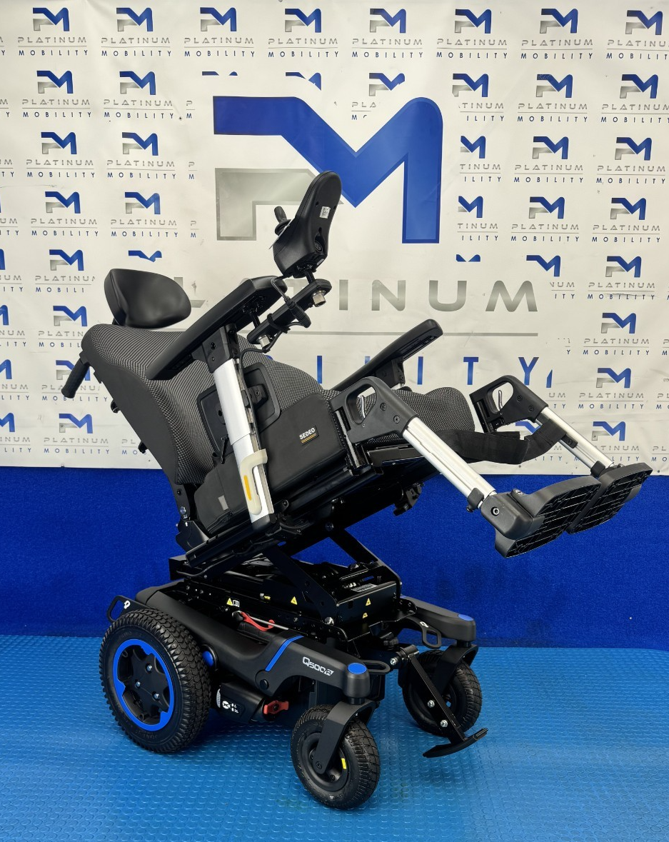 2025 Sunrise Quickie Q500 R Powerchair Rise & Tilt 4mph New Batteries Ref 2804