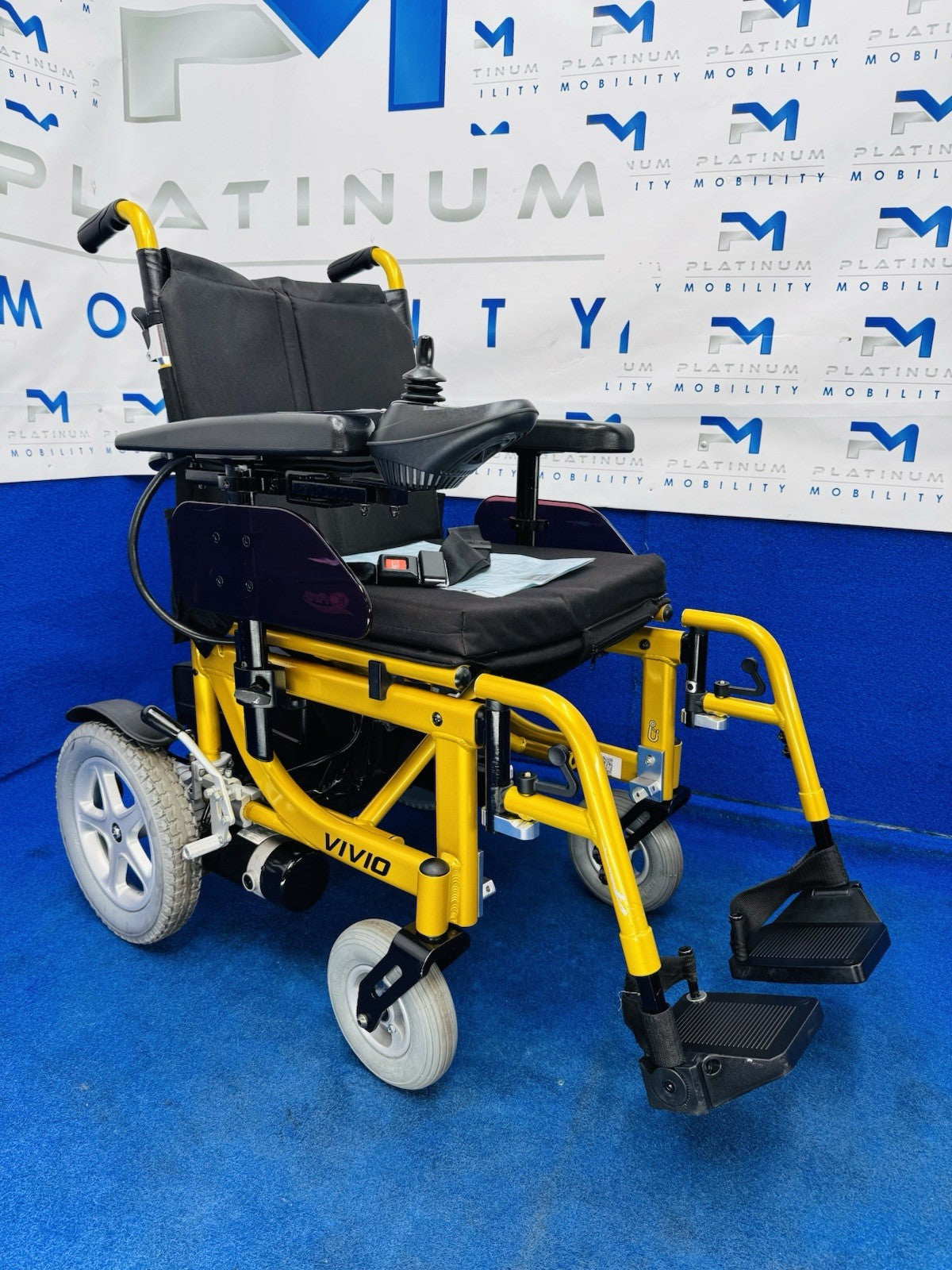 KYMCO VIVIO 4MPH RWD ELECTRIC TRANSPORTBALE FOLDABLE WHEELCHAIR POWERCHAIR