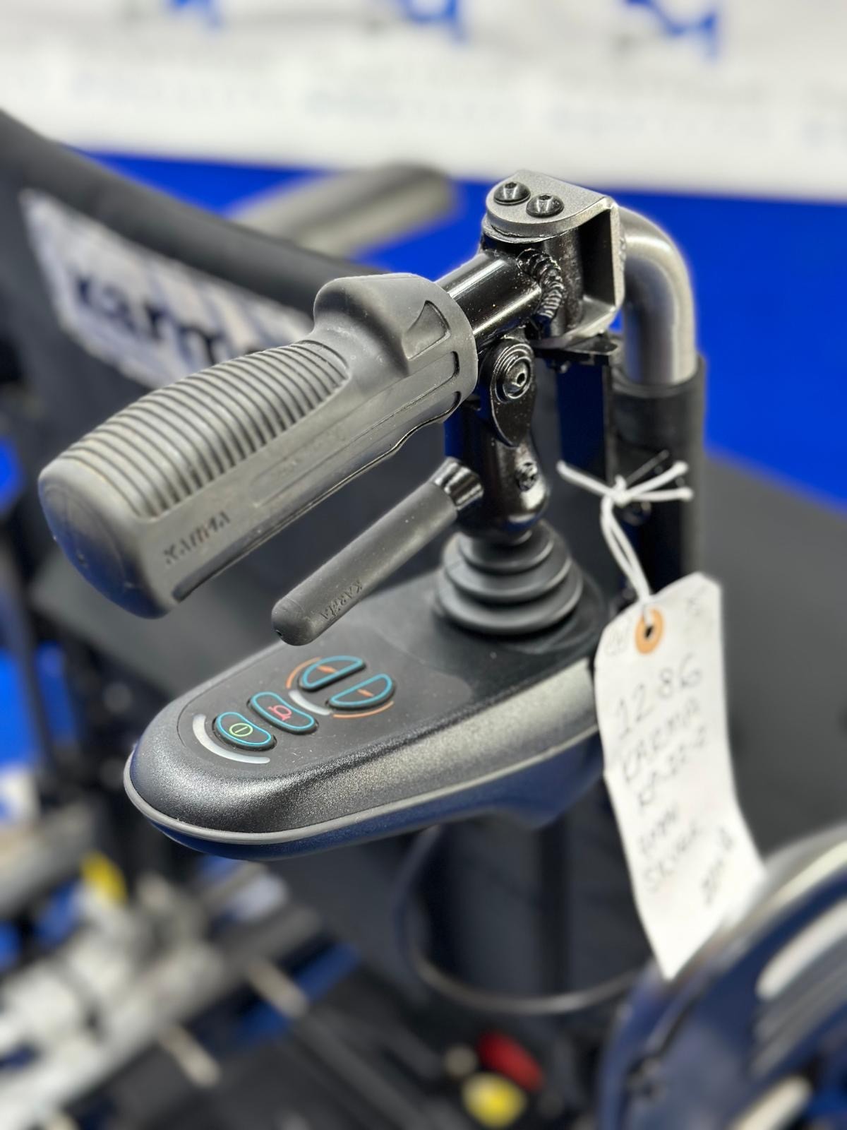 Karma Falcon KP-25 Powerchair – Attendant 4mph Lightweight Wheelchair (1286)