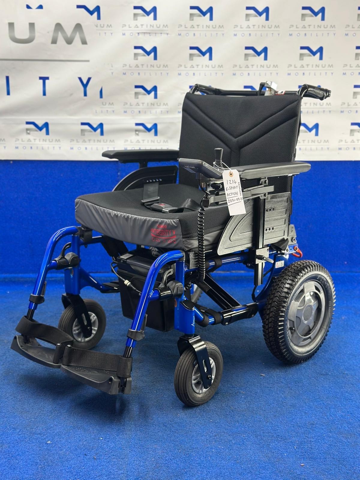 Invacare Esprit Action 4MPH Folding Electric Wheelchair Powerchair 1214