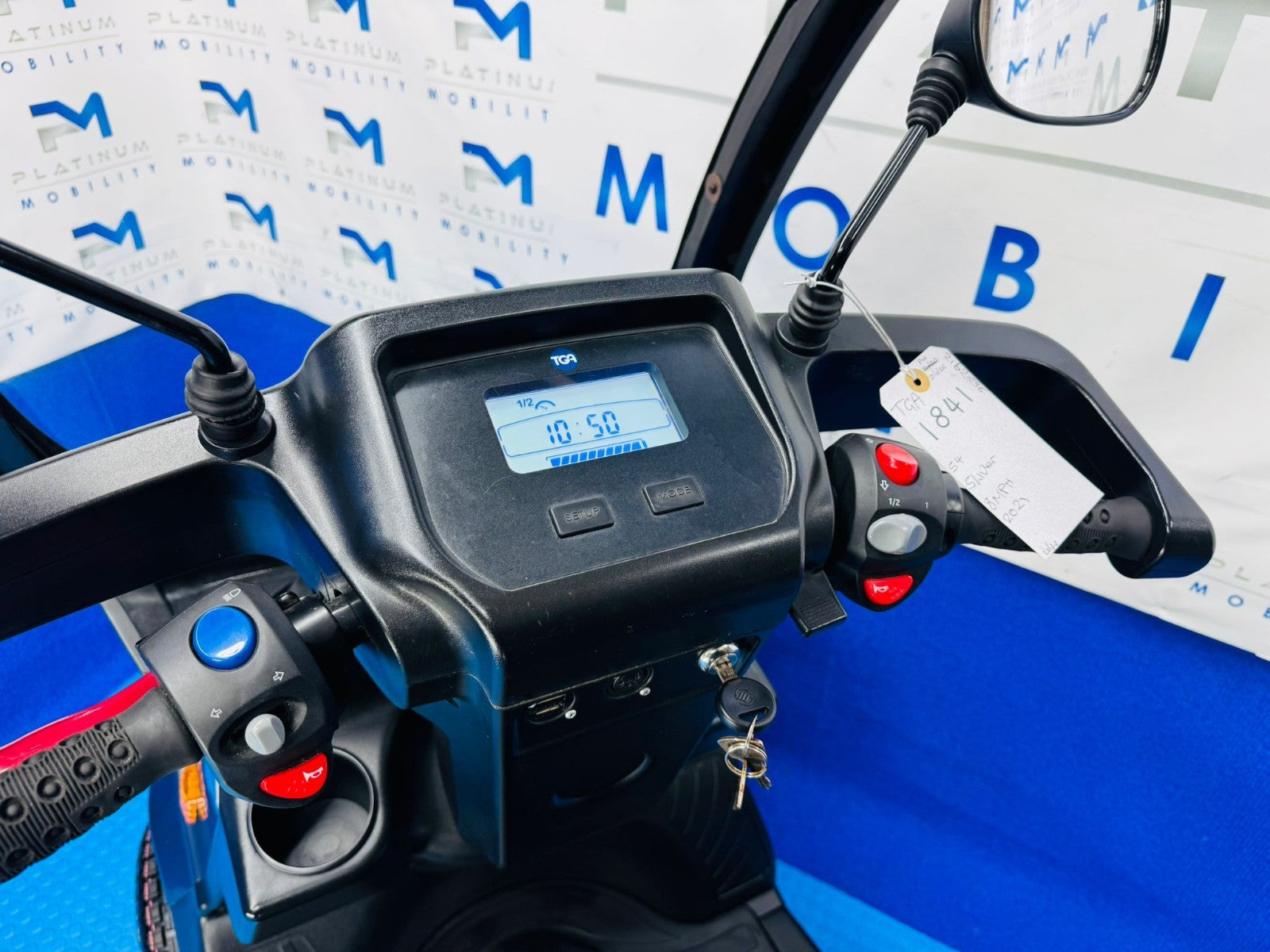 TGA Breeze S4 Canopy 8mph Road LARGE All Terrain Mobility Scooter Buggy 1841