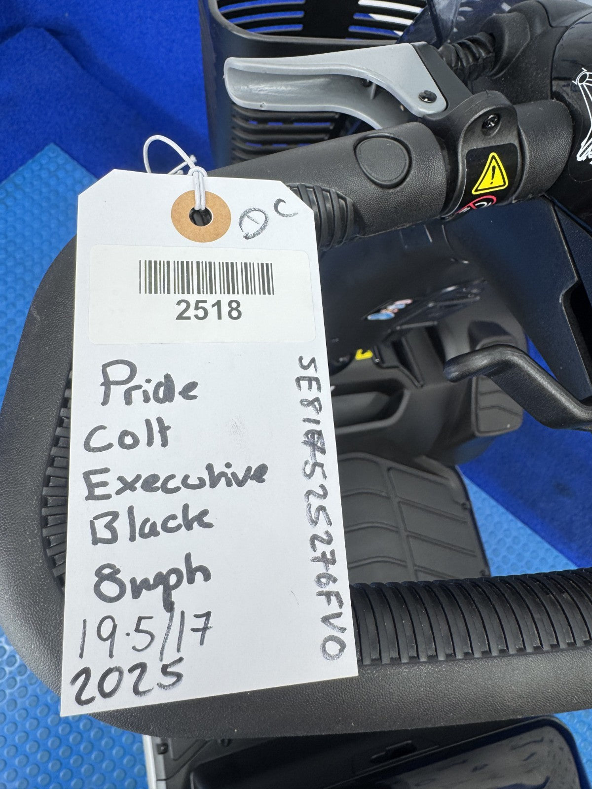 Pride Colt Executive Mobility Scooter New Batteries Pneumatic Tyres 8 Mph 2518