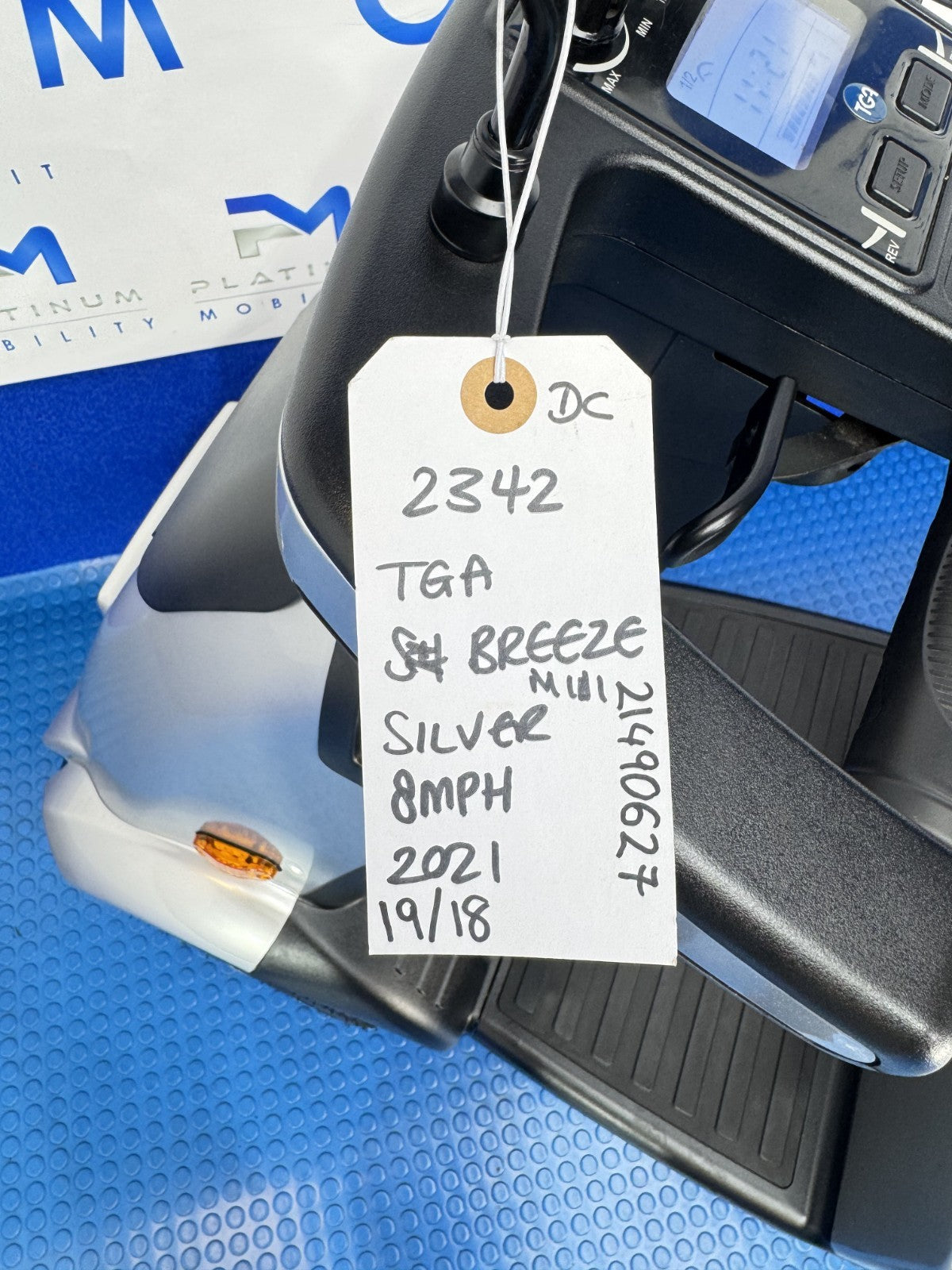 TGA Breeze S4 8MPH All Terrain Mobility Scooter New Batteries No VAT 2342