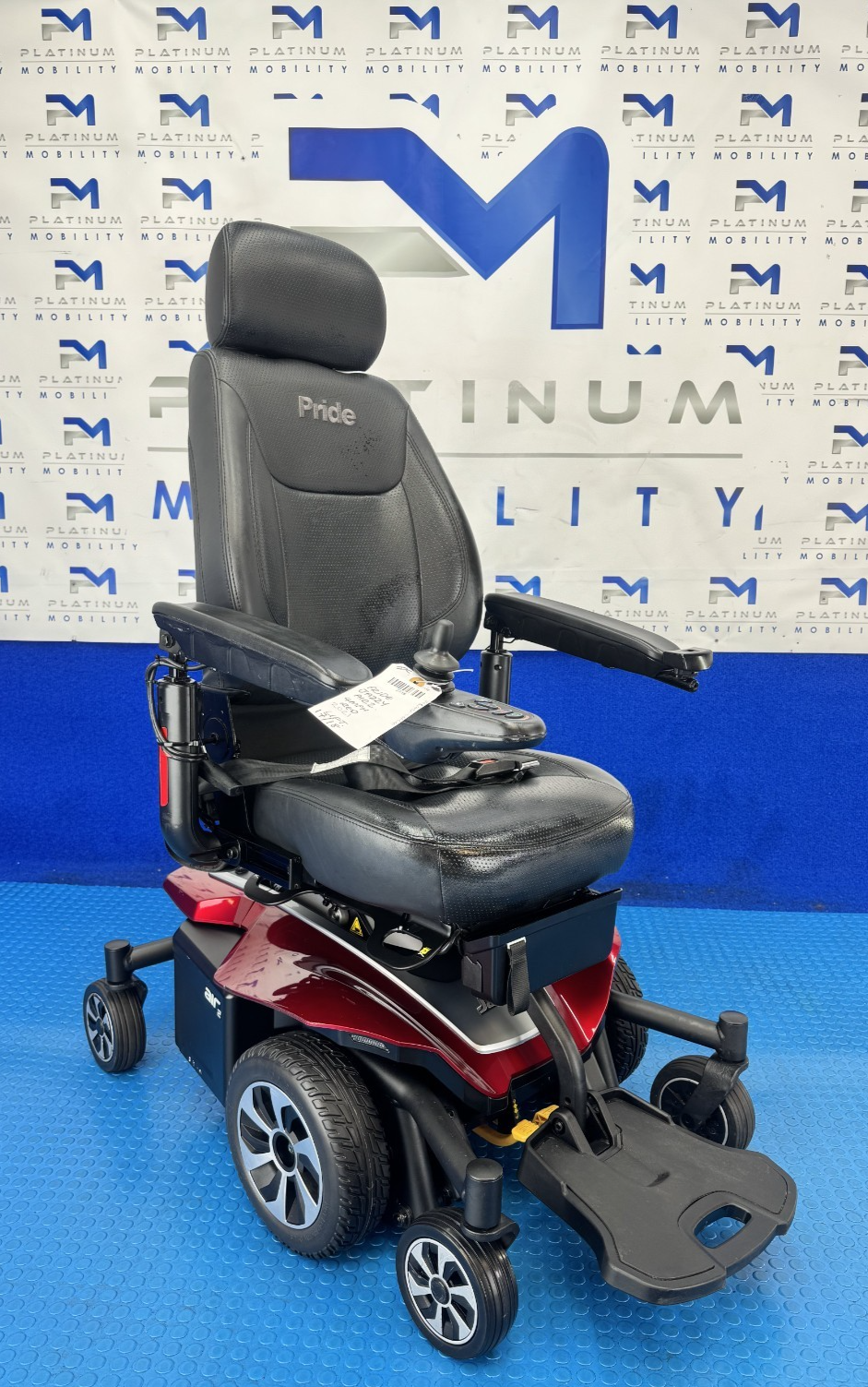 Pride Jazzy Air 2.0 Power Chair Electric Wheelchair with Electric Seat Lift 2318