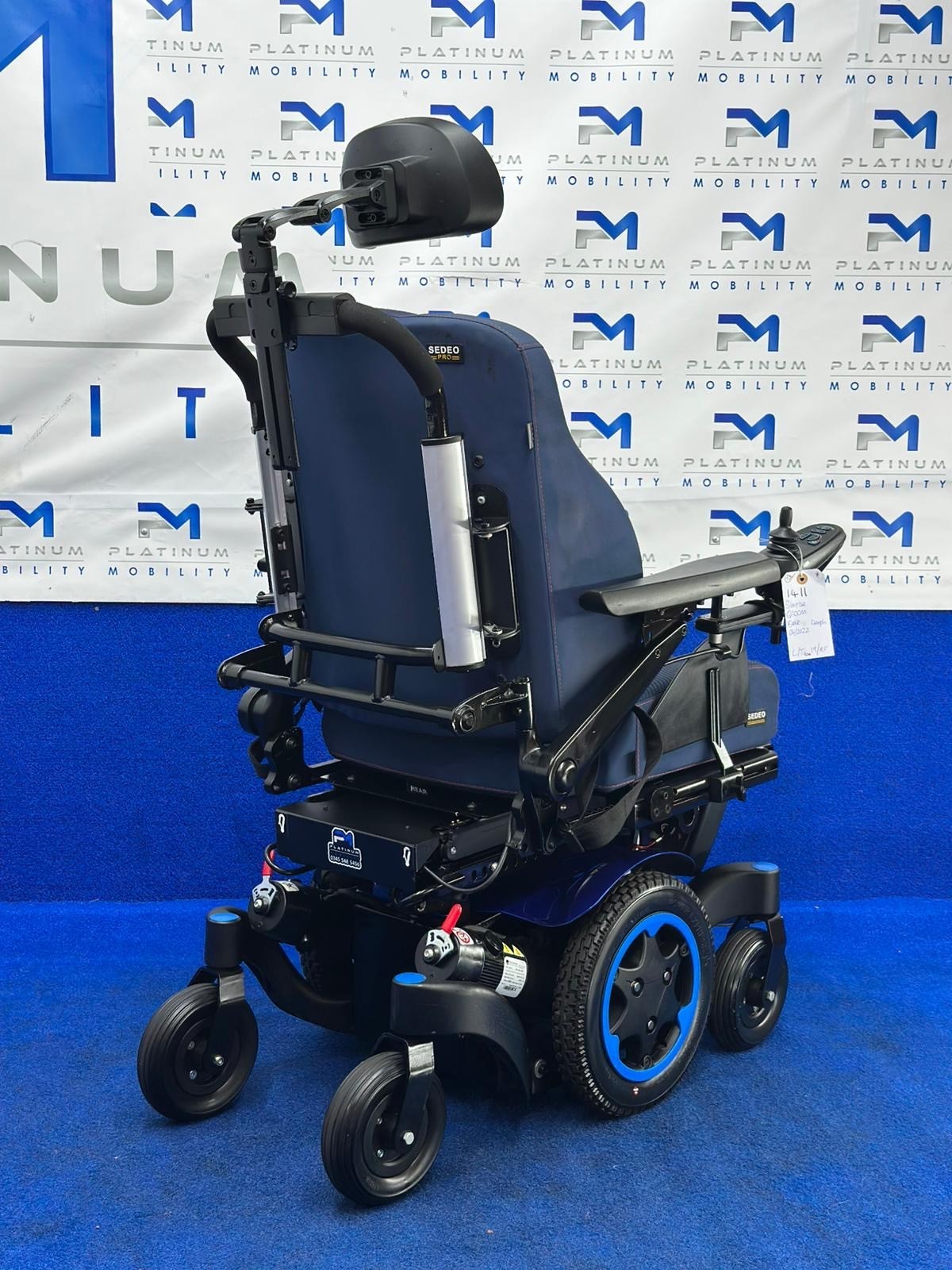 Quickie Q300 M Mini Powerchair 4 mph Riser Electric Wheelchair by Sunrise (1411)
