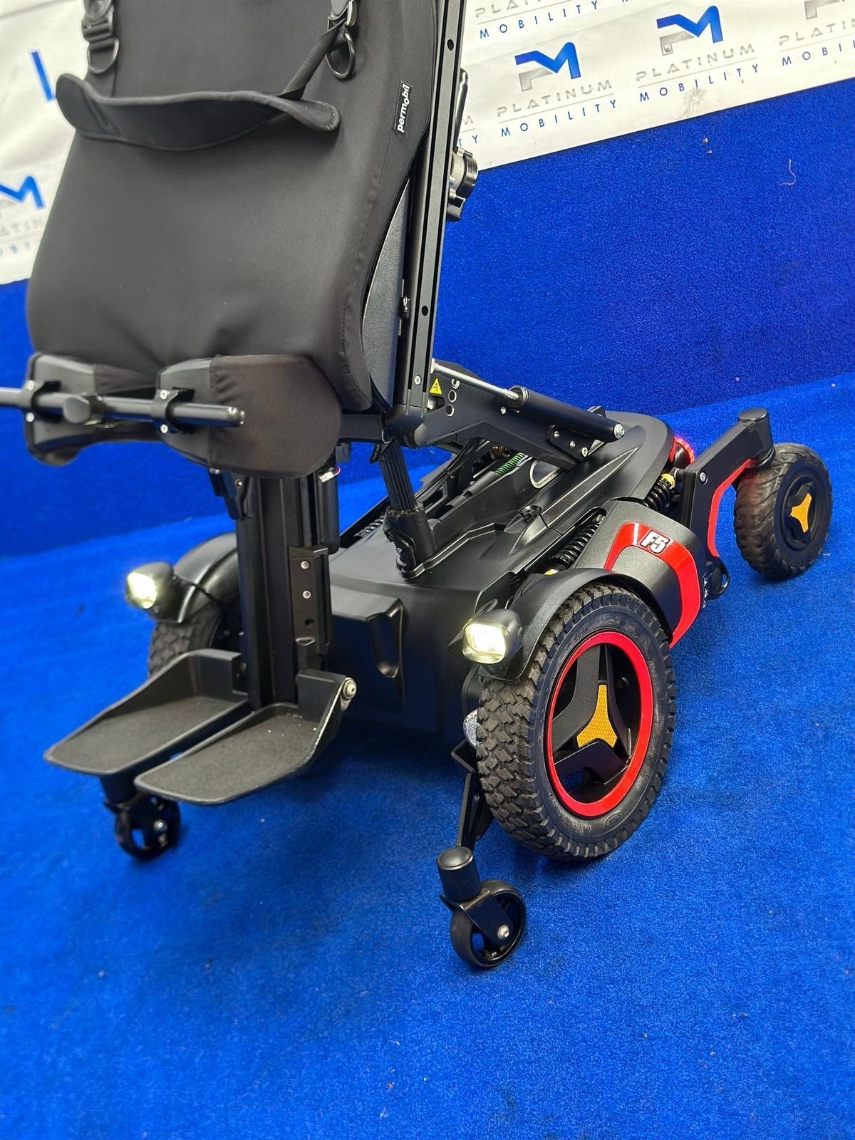 Permobil F5 Standing All Terrain – 6mph Riser Powerchair Electric Wheelchair