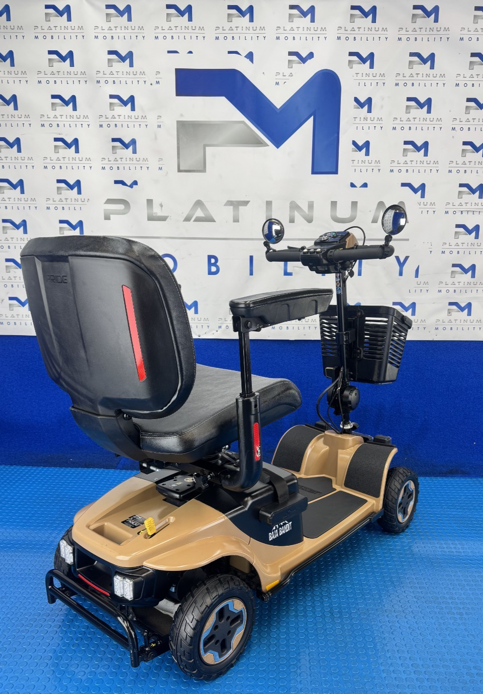 2025 Pride Baja Bandit 8mph Mobility Scooter Off Road Performance 2686