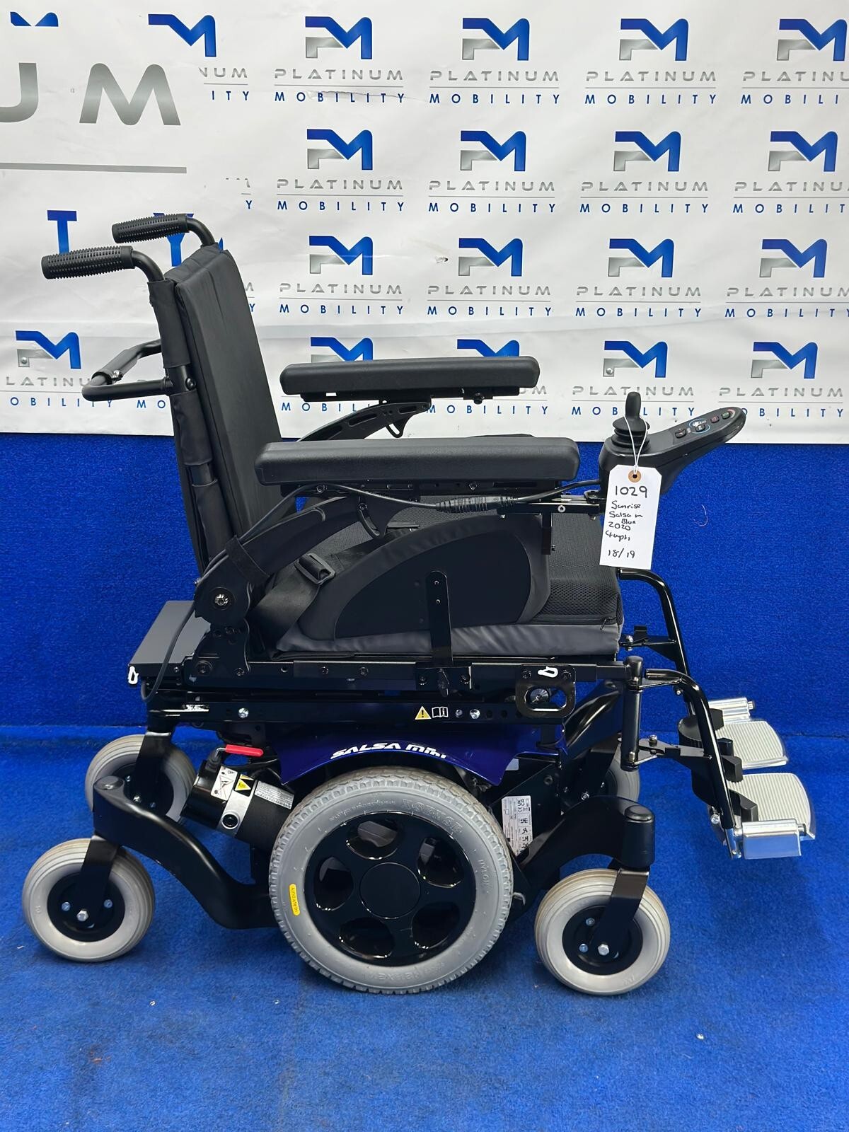 SUNRISE SALSA MINI M2 ELECTRIC WHEELCHAIR POWERCHAIR Q300 MOBILITY SCOOTER 1029