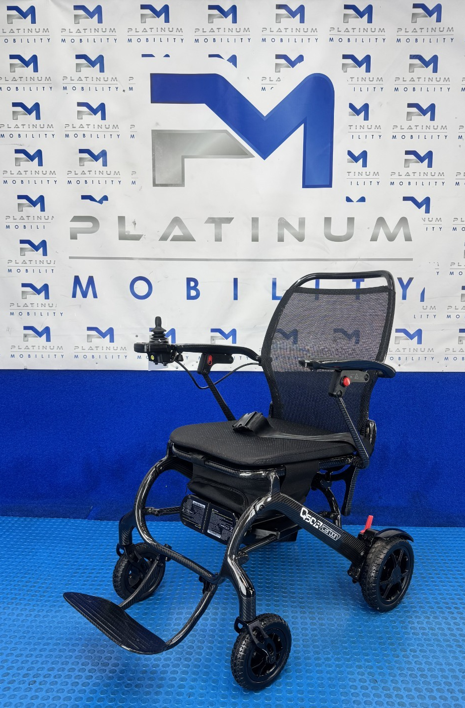 Sunrise Quickie Q50R 14KG Carbon Fibre Electric Wheelchair Powerchair 4MPH 2504