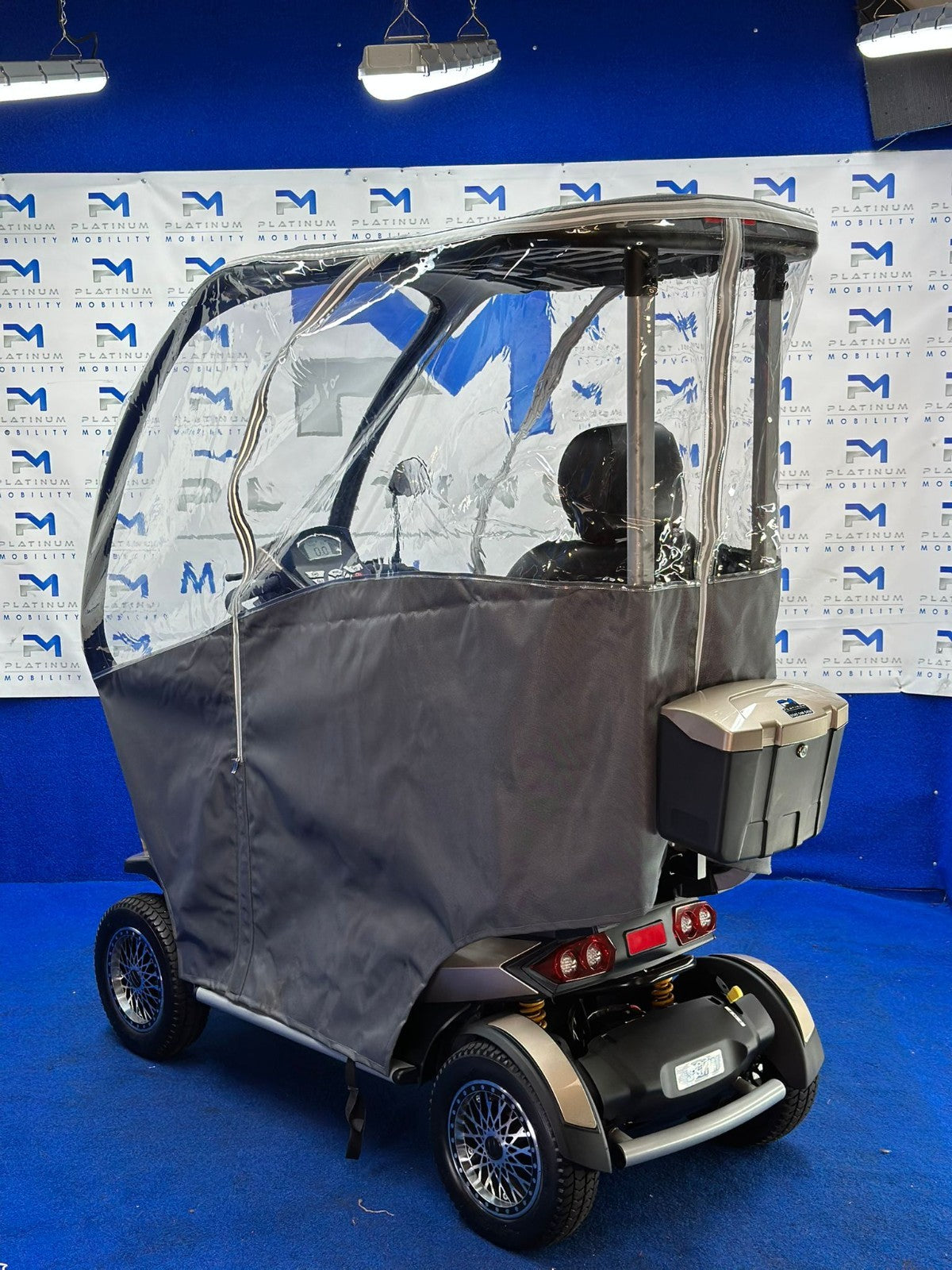 Used Electric Mobility Scooter With Hard Canopy Monarch Storm Road Legal 8mph