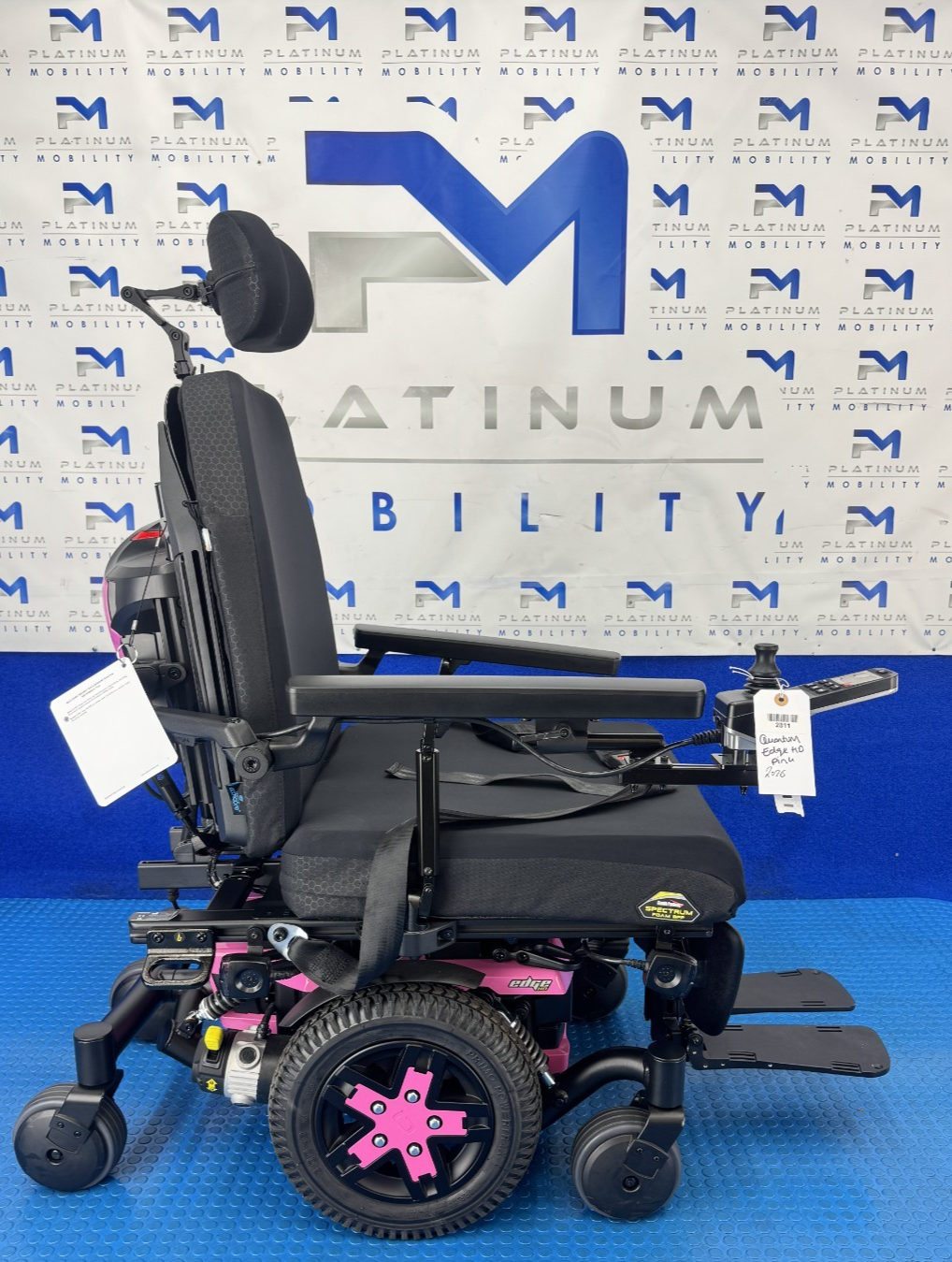 2026 Quantum Edge HD Electric Wheelchair Heavy Duty New Batteries 2811