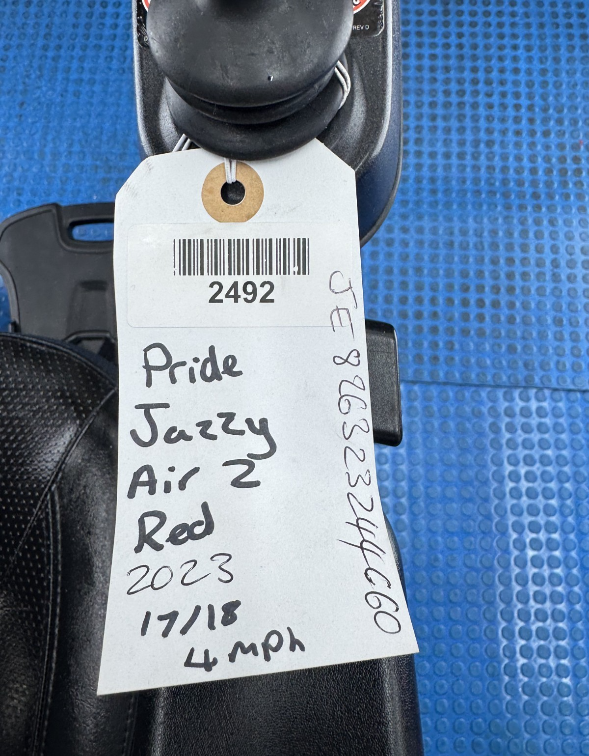 Pride Jazzy Air 2.0 PowerChair 4 Mph With Electric Seat Lift 2492