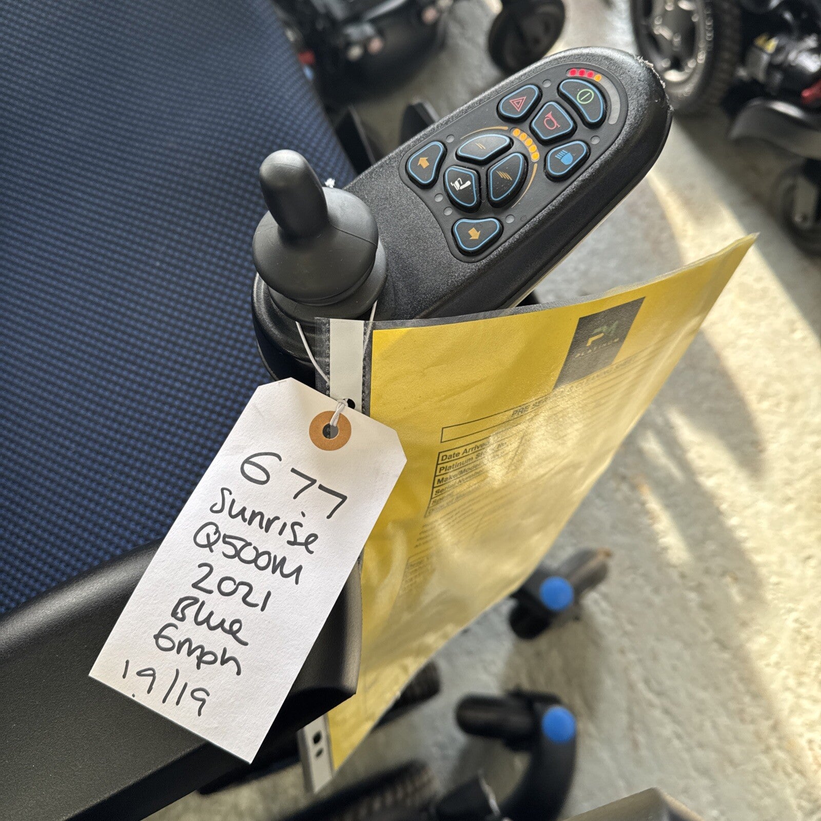 2021 SUNRISE QUICKIE Q500 M 6MPH ELECTRIC RISE MOBILITY POWERCHAIR WHEELCHAIR M2