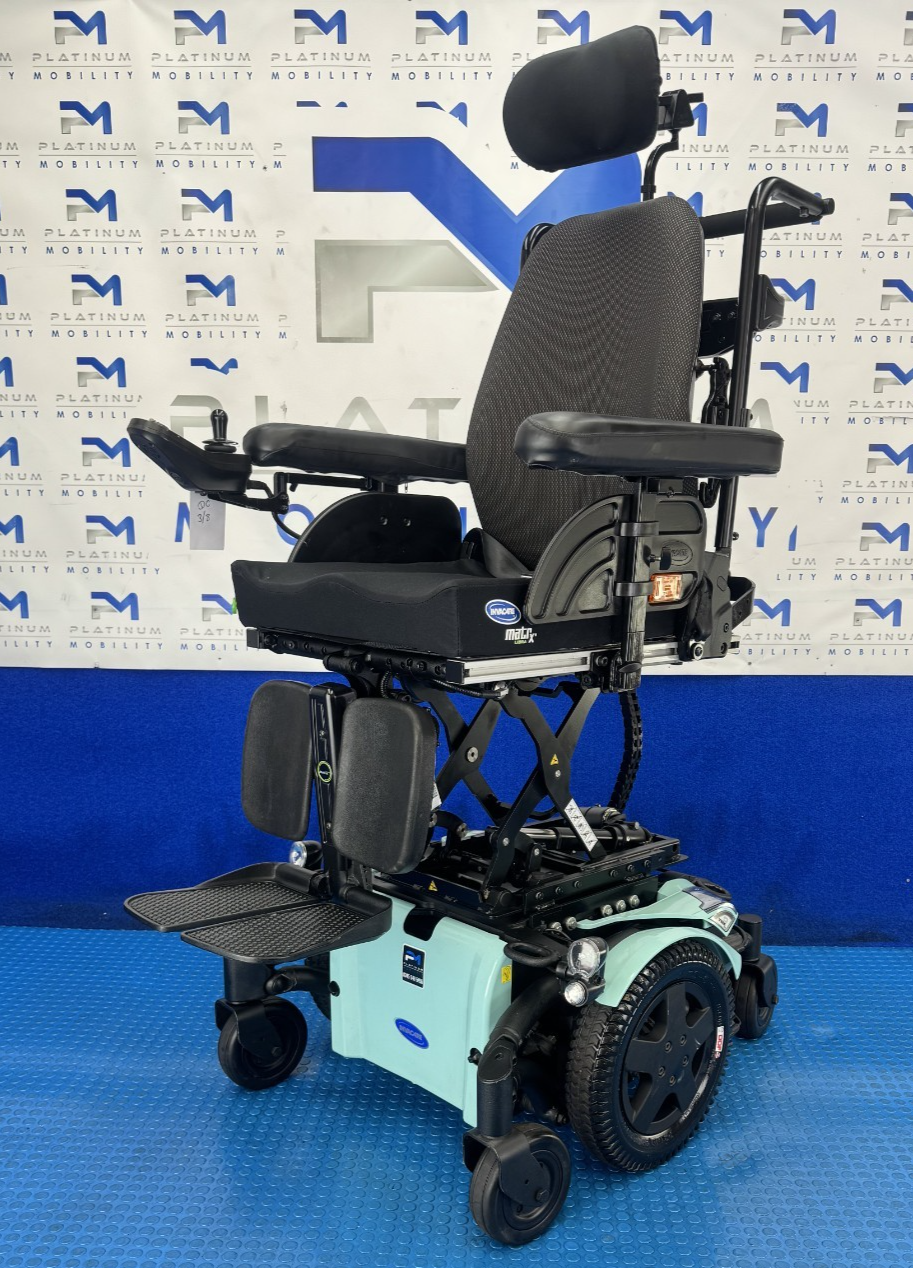 INVACARE TDX SP2 5 MPH MWD RISER TILT ELECTRIC LEGS RECLINE POWERCHAIR 2945