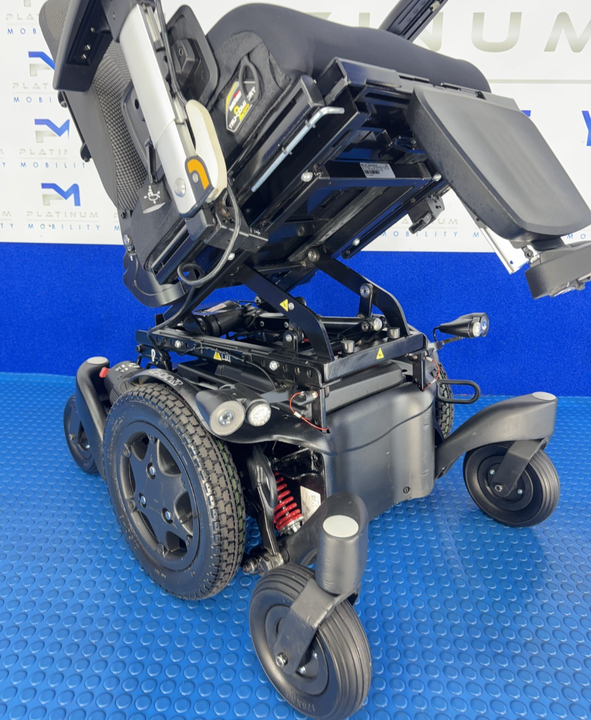 SUNRISE QUICKIE Q500M 6MPH ELECTRIC WHEELCHAIR TILT POWERCHAIR 2714