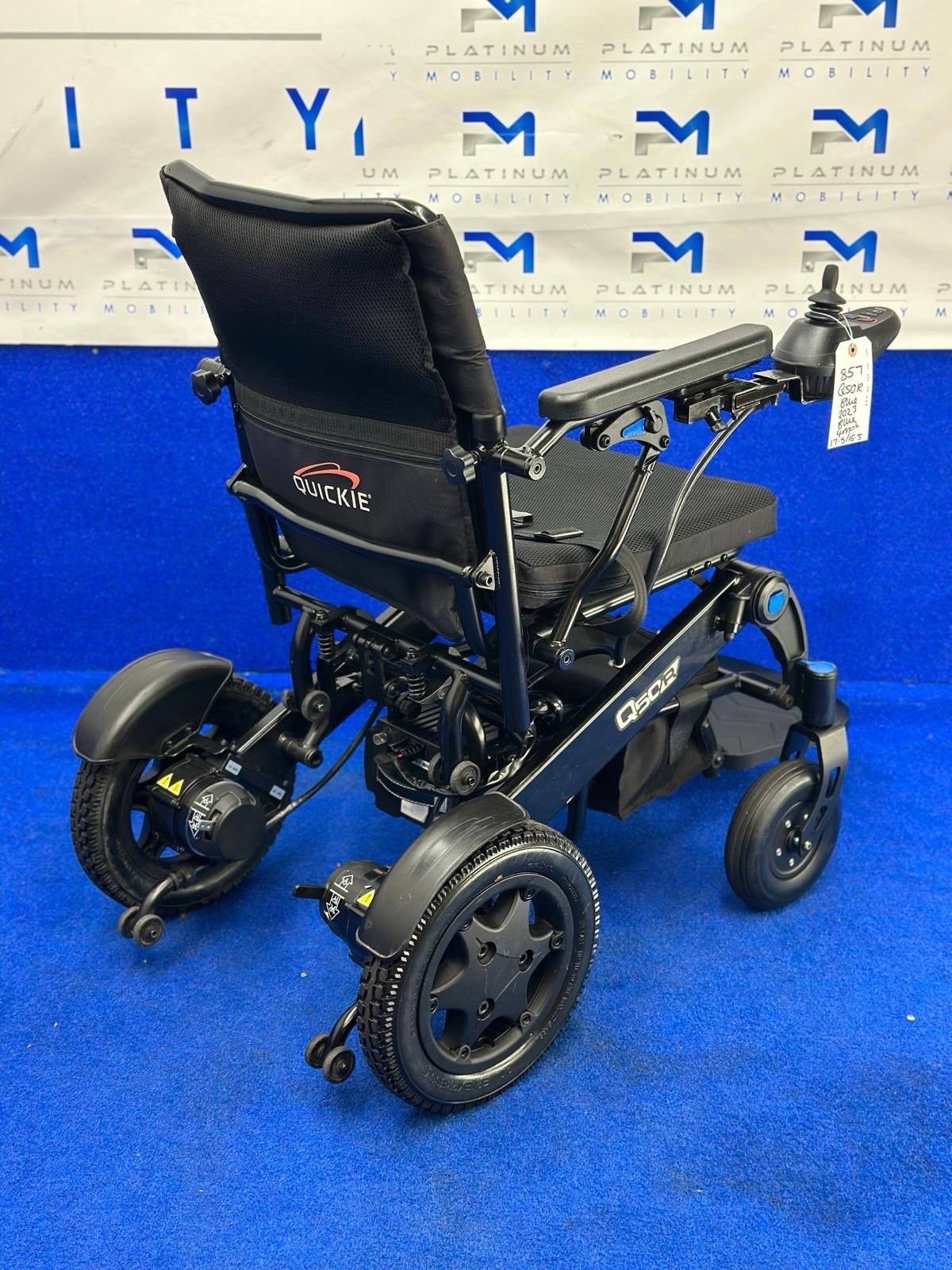2023 QUICKIE SUNRISE Q50 FOLDING 4MPH FOLDING ELECTRIC WHEELCHAIR POWERCHAIR 857