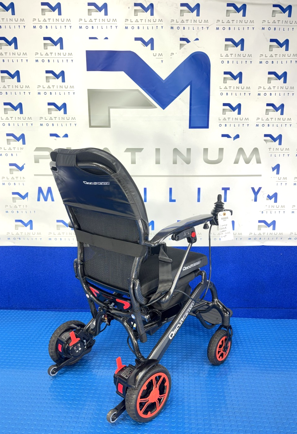 Sunrise Quickie Q50R 14KG Carbon Fibre Electric Wheelchair Powerchair 4MPH 2981
