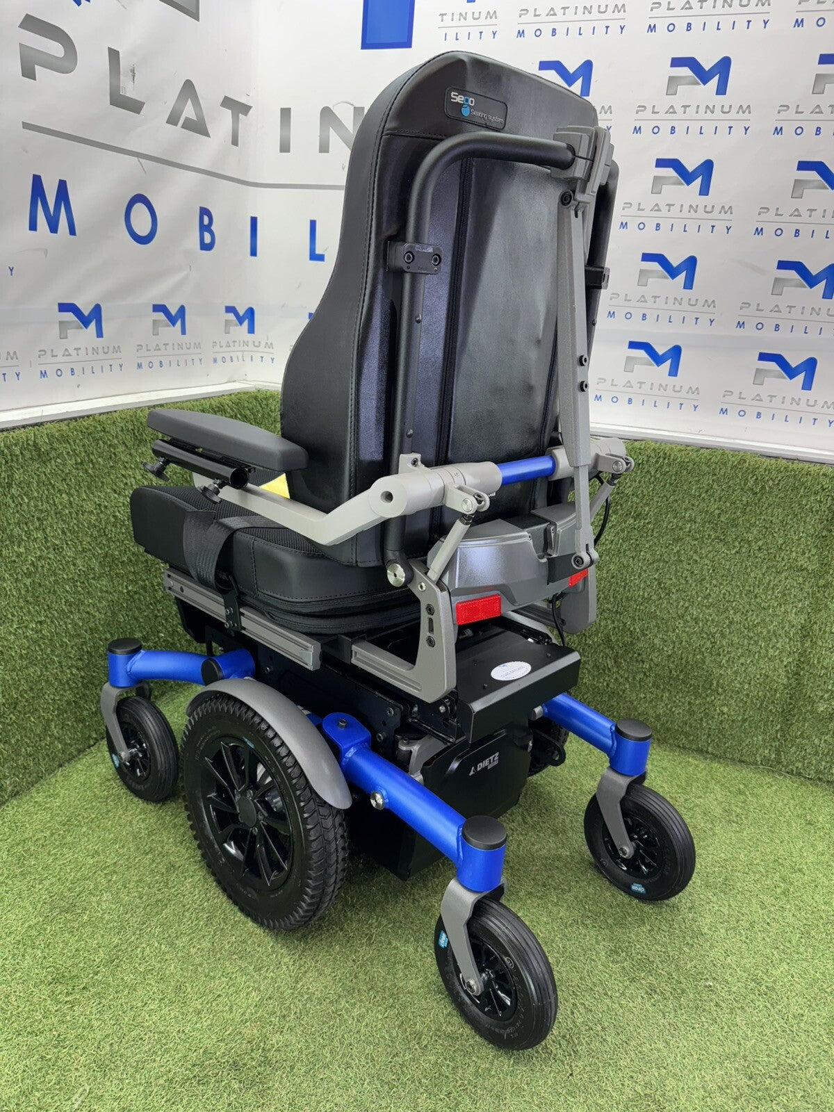 EX DEMO 2023 DIETZ SANGO ADVANCED M 4 MPH ELECTRIC WHEELCHAIR POWERCHAIR 752