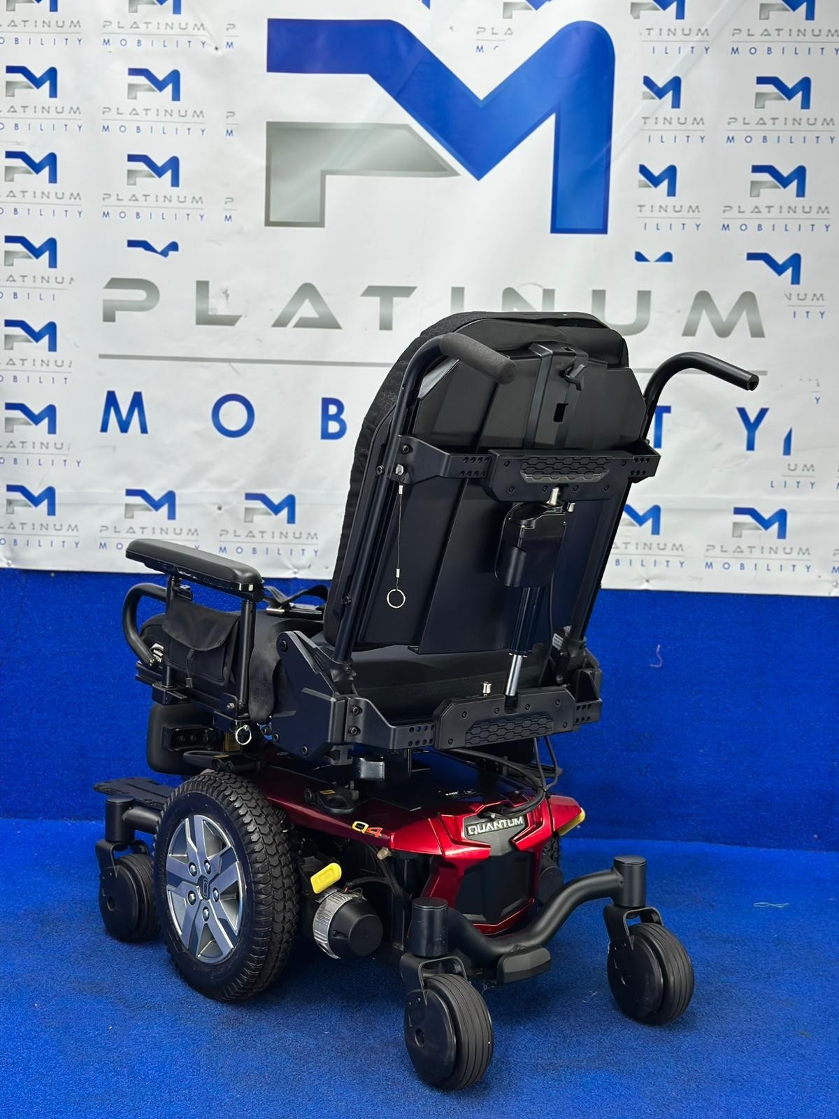 PRIDE QUANTUM Q4 MWD 5MPH ELECTRIC SEAT MOBILITY POWERCHAIR WHEELCHAIR 907