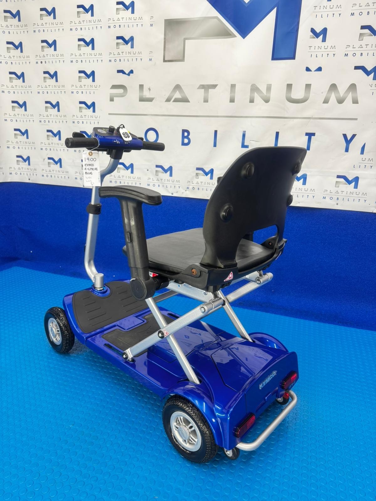 Kymco K-Lite FE Remote Mobility Scooter Auto Folding Lightweight 4 MPH 1900