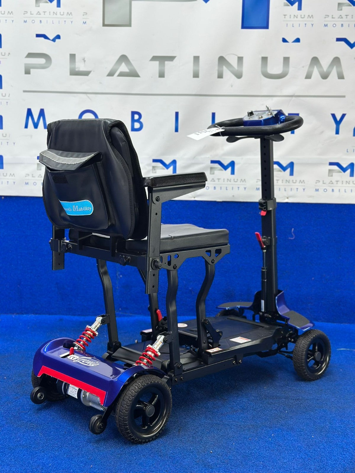 Monarch Genie Plus Lightweight Folding Mobility Scooter With Suspension 16.85KG