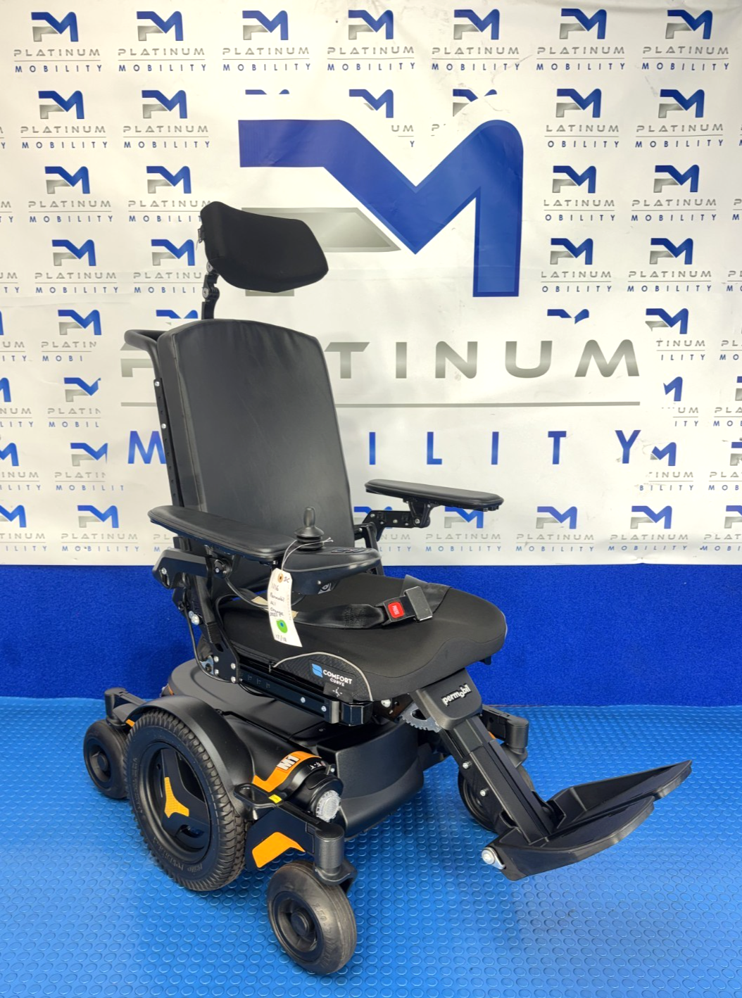 PERMOBIL M1 MWD 4 MPH ELECTRIC WHEELCHAIR POWERCHAIR MOBILITY SCOOTER 1116
